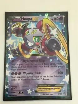 CARTE POKEMON FR XY PROMO - HOOPA EX XY85 PROMO ULTRA RARE - NM - Image 1
