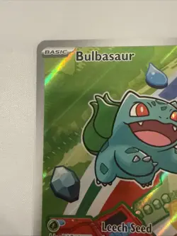 Pokemon Bulbasaur 037 First Partner Illustration Full Art Holo Promo - Image 3