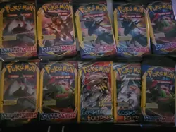 10 Mini Pack Sealed Sword and Shield 3 Pack Booster Packs Pokemon TCG - Image 1