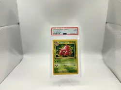 Pokemon Parasect (1st Edition) 41/64 Jungle Regular PSA 9 Graded 1999 English - Image 1