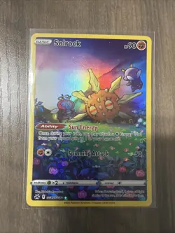 Solrock GG15/GG70 Pokemon TCG SWSH Crown Zenith Galarian Gallery Holo MINT NM - Image 1