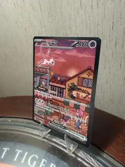 Pokemon TCG Mew EX SVP 053 Scarlet Violet 151 Black Star Promo Full Art - Image 2