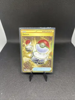 Pokemon 151 Switch 206/165 Hyper Rare - Image 1