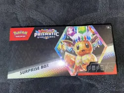 Pokemon Prismatic Evolutions Surprise Box New Sealed - Image 1