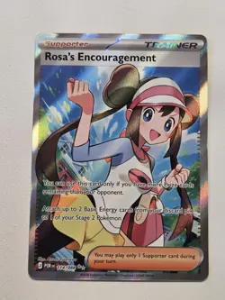 Rosa's Encouragement 114/088 Pokemon Perfect Order Ultra Rare Full Art Trainer - Image 1