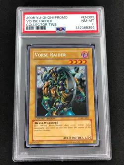 Yugioh 2005 Vorse Raider CT2-EN003 PSA 8 Secret Rare - Image 1