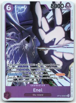 One Piece Enel #OP15-060 Adventure on Kami's Island Foil - Image 1