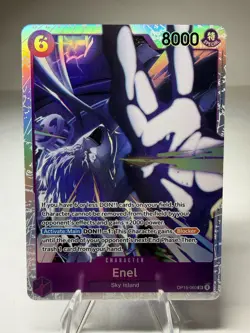 Enel OP15-060 SR One Piece Adventure on Kami's Island NM - Image 1