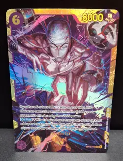 ENEL OP15-118 SEC ALTERNATE ART One Piece TCG Adventure on Kami’s Island NM - Image 1