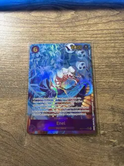 One Piece TCG OP15-118 Enel SEC Alt Art English NM - Image 1