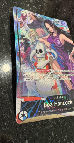 2025 One Piece BOA HANCOCK PSA Magazine Exclusive Promo Foil OP07-038 read desc - Image 2