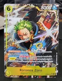 One Piece CCG Roronoa Zoro ST29-014 (SR) Alt Art - Image 1