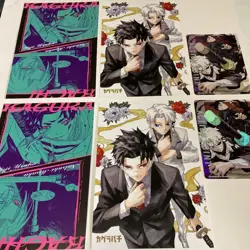 Union Arena Kagurabachi Strongest Jump Postcard 2 Set Japanese Card TCG - Image 1