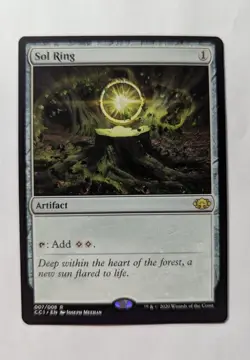 1x Sol Ring NM - Commander Collection Green Magic MTG x1 - Image 1