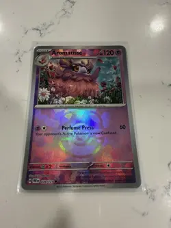 Pokemon TCG-Aromatisse 039/131 (Master Ball) Prismatic Evolutions NM/M - Image 1