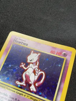 Mewtwo Holo Rare 10/102 1999 Pokemon Base Set English WOTC NM - Image 5