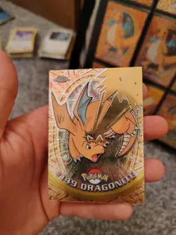 Pokemon 2000 Topps Chrome Dragonite Card - Image 1