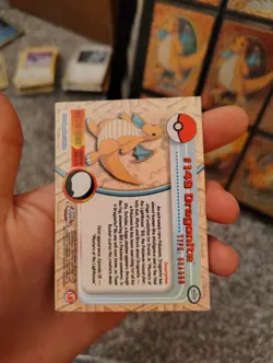 Pokemon 2000 Topps Chrome Dragonite Card - Image 2