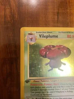 Pokemon Vileplume Jungle 15/64 1st Edition Holo Rare LP - Image 3