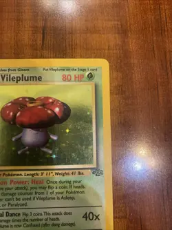 Pokemon Vileplume Jungle 15/64 1st Edition Holo Rare LP - Image 4