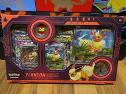 Pokemon TCG Flareon VMAX Premium Collection Factory Sealed - Image 1