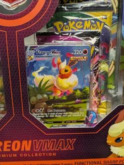 Pokemon TCG Flareon VMAX Premium Collection Factory Sealed - Image 3