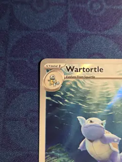 Pokemon Wartortle 171/165 Scarlet & Violet 151 Illustration Rare Holo - Image 4
