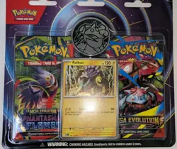NEW Pokemon Mega Evolution & Phantasmal Flames 2-Pack Blister Sealed - Raikou - Image 1
