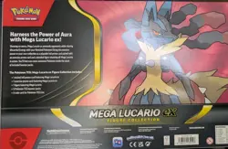 Pokemon Mega Lucario ex Premium Figure Collection Box - Image 3