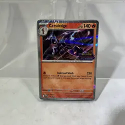 Pokemon Phantasmal Flames Sealed Ceruledge Promo #014 Pre-Release Deck #ML - Image 1