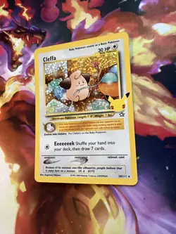 Pokemon TCG Cleffa Celebrations: Classic Collection 20/111 Holo Holo Rare - Image 3