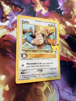 Pokemon TCG Cleffa Celebrations: Classic Collection 20/111 Holo Holo Rare - Image 4