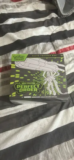 Pokemon Mega Evolution Perfect Order Elite Trainer Box Zygarde Tyrunt Meowth - Image 1