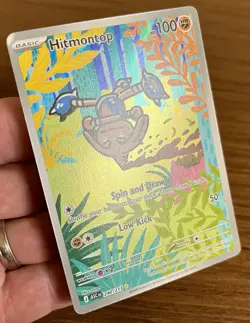 Pokemon TCG Hitmontop 240/217 Ascended Hero’s Illustration Rare NM/Mint - Image 2