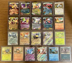 Pokemon TCG Ascended Hero’s EX Card & Cosmo Holo Lot - 21 Total Cards NM/Mint - Image 1