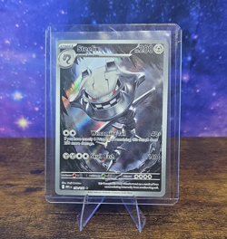 Pokemon Steelix 150/132 Me01: Mega Evolution Holo Rare 200 HP Skull Bash - Image 1