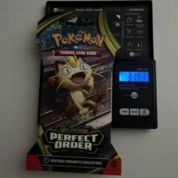(HEAVY)🔥 31.93g Pokemon TCG Perfect Order Sleeved Booster Pack Factory Sealed✅ - Image 1