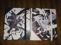 Pokemon Black Bolt AND White Flare Binder Set - Binders Only - New - Image 1