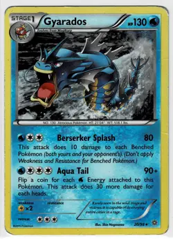Gyarados 20/98 Pokemon Ancient Origins Cosmos Holo Promo HP - Image 1