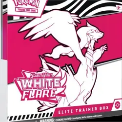 Pokemon TCG Scarlet & Violet White Flare Elite Trainer Box English Reshiram - Image 1