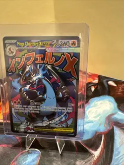 Pokemon TCG Mega Charizard X EX Black Star Promo 023 MEP UPC - Image 2