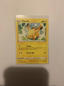 Pikachu 065/202 - Common Pokemon Card (2020) - NM - Image 1