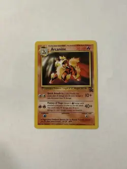 Pokemon Card TCG Arcanine Black Star Promo 6 League 2000 A - Image 1