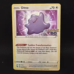 Ditto 053/078 Pokemon GO Holo - Image 1