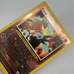 Pokemon TCG Entei Black Star Promo Holo Card #34 2001 MP/LP - Image 4