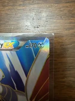 Pokemon TCG Skarmory-EX XY Holo Full Art Ultra Rare Card 145/146 LP Condition - Image 2