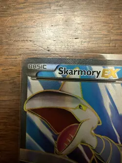 Pokemon TCG Skarmory-EX XY Holo Full Art Ultra Rare Card 145/146 LP Condition - Image 5