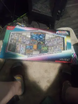 Pokemon Prismatic Lucario ex Tyranitar ex Premium Collection Sams Club SEALED - Image 1