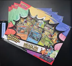 Pokemon Ascended Heroes First Partner Deluxe Pin Collection x1 - New & Sealed - Image 1