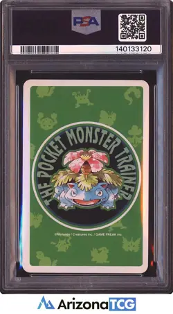 Pokemon 1996 Zubat 041 3 Of Spades Green Playing Card Japanese GEM MINT PSA 10 - Image 2